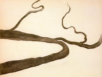 Georgia O Keeffe : Drawing IX
